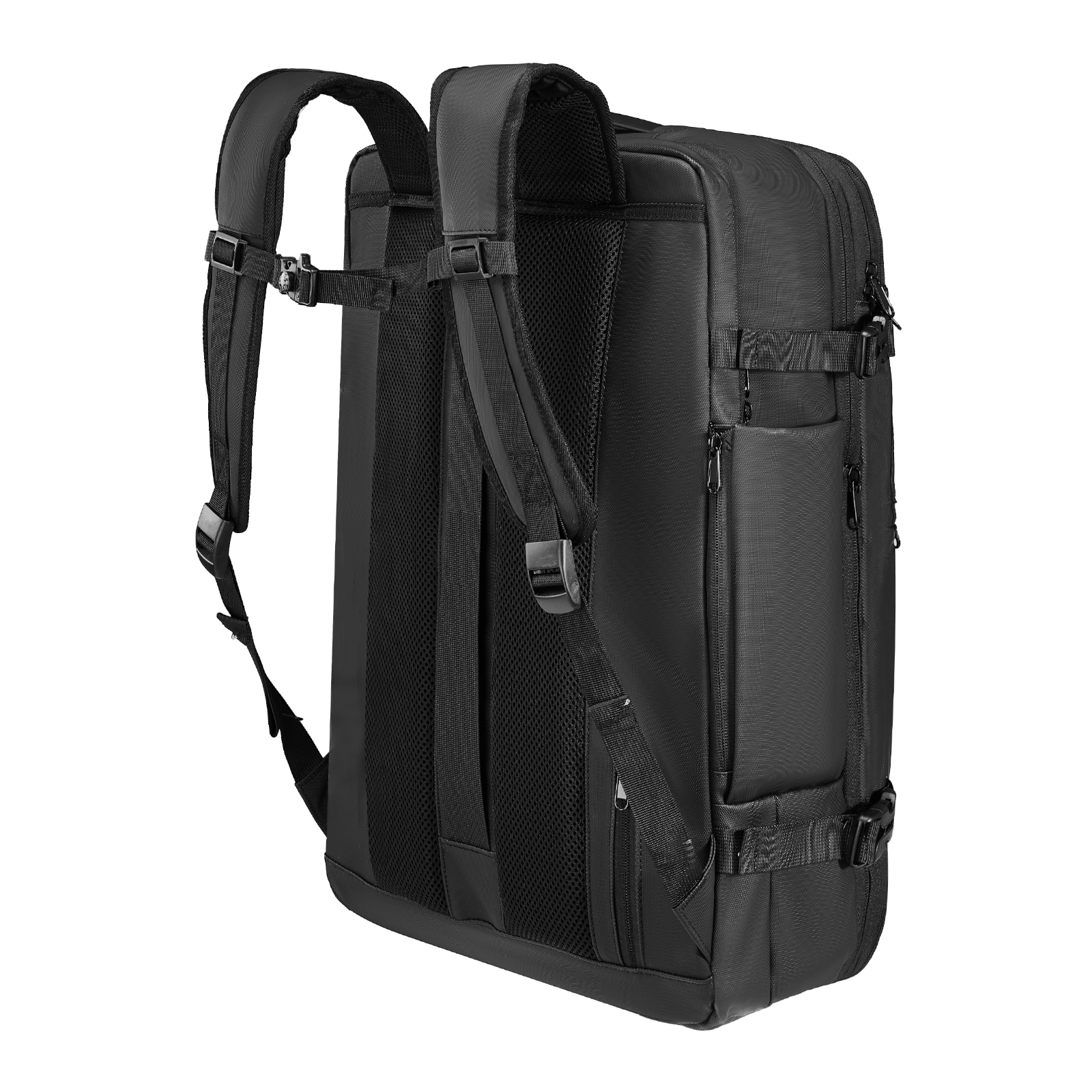 Vacuum Travel Backpack Men's 80l Expandable Luggage With Tsa Lock_voghion.com